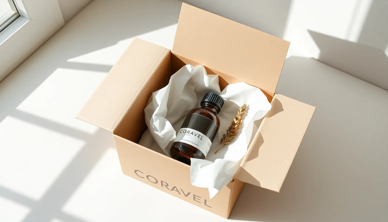 Coravel HerzBalance Lieferung und Verpackung